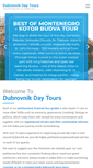 Mobile Screenshot of dubrovnikdaytours.net